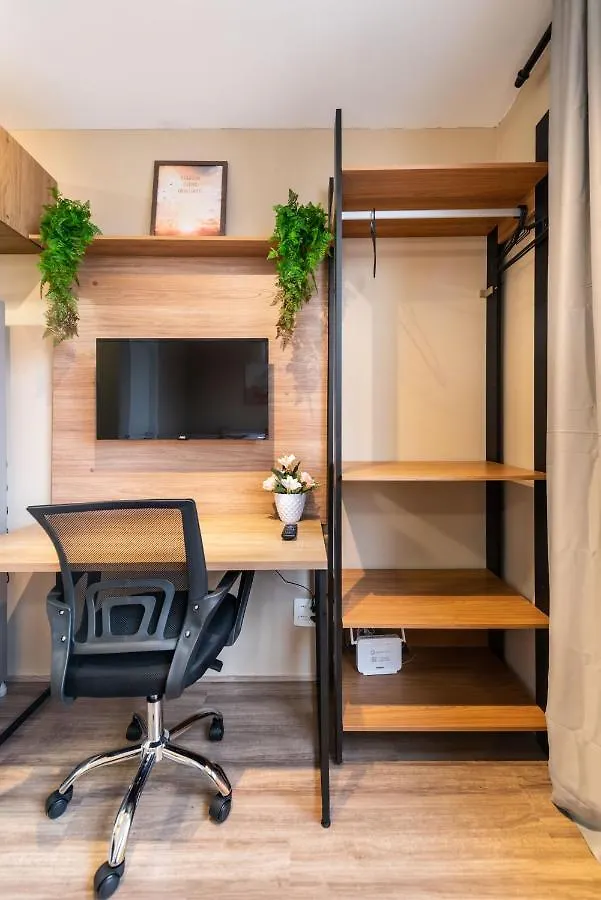 120 Lindo Studio Com Piscina - Bras Сан-Пауло Бразилия